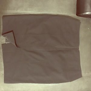 Pencil skirt with front button details